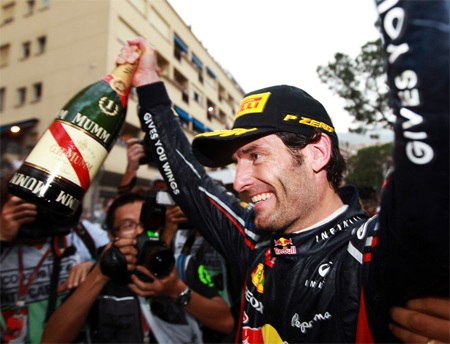 Webber giành chiến thắng tại Monaco Grand Prix