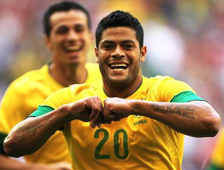 Hulk sẽ là sự bổ sung quan trọng cho hàng công Olympic Brazil
