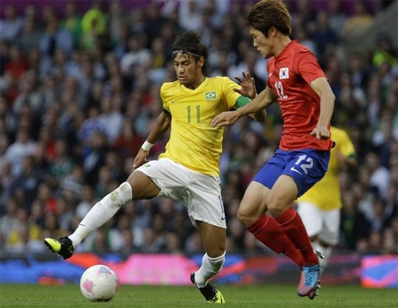 Thắng "3 sao" trước Hàn Quốc, tuyển O.Brazil tiến gần giấc mơ HCV - 3 Neymar đã chơi rất hay dù anh không ghi bàn