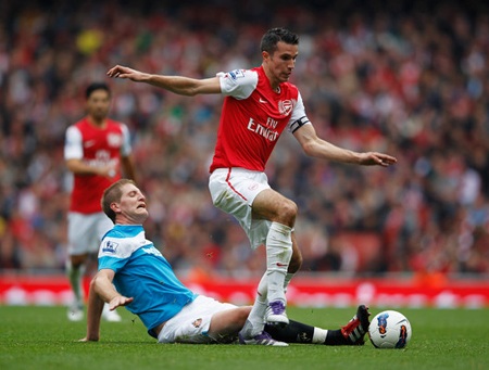 8 năm gắn bó của Robin Van Persie với Arsenal - 10 Nhìn lại 8 năm gắn bó của Van Persie với Arsenal