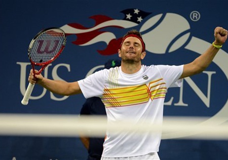 Nụ cười ăn mừng chiến thắng của Fish đã tắt tại US Open 2012