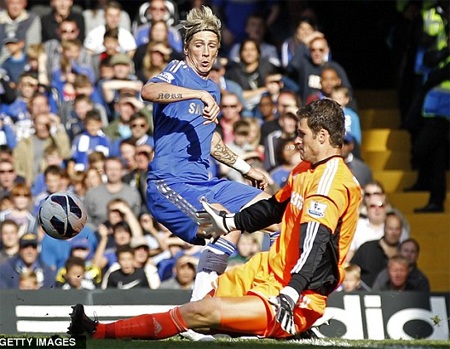 Chelsea nhọc nhằn vượt qua Stoke City - 2 Chelsea đã rất bế tắc trước lối chơi phòng thủ chặt chẽ của Stoke