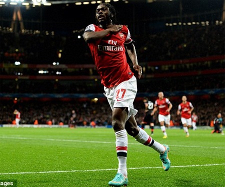 Arsenal dễ dàng đè bẹp Olympiacos - 2 Gervinho có phong độ khá tốt thời gian gần đây