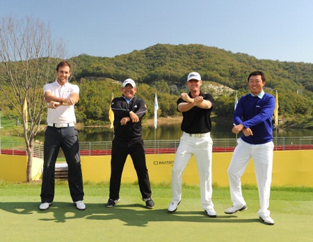 tại giải golf ở Suwon, Hàn quốc hồi đầu tháng 10 vừa qua