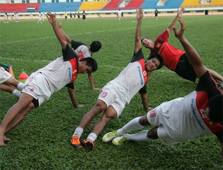 Tuyển Việt Nam sẽ không bổ sung thêm tiền đạo để đá VFF Cup, ảnh Kim Điền