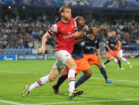 Arsenal - Montpellier: Thắng rồi tính tiếp - 1 Arsenal sẽ sớm đi tiếp nếu họ và Schalke cùng thắng ở lượt này