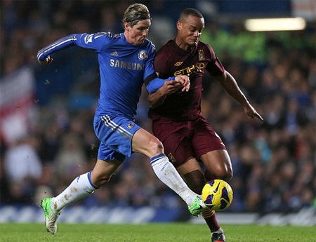 Chelsea và Man City cầm chân nhau tại Stamford Bridge - 3 Torres vẫn tiếp tục thi đấu mờ nhạt