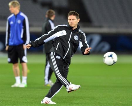 Lampard trở lại sau thời gian dài chấn thương