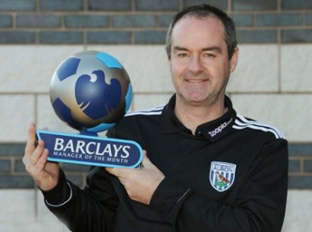 Clarke đang có được thành công ấn tượng cùng West Brom