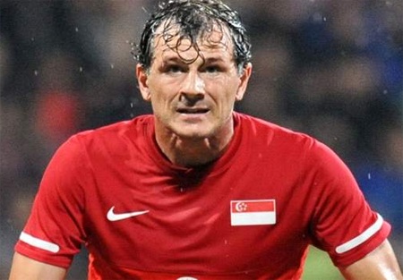 Philippines không thể thắng Singapore trên sân nhà - 2 Tiền đạo 42 tuổi Duric chơi vẫn khá hay ở AFF Cup