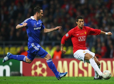 Man City, Chelsea rời Champions League: Sảy chân hay sự thoái trào? - 1 MU và Chelsea thi đấu trận chung kết Champions League 2007/08