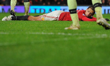 20 phút cuối MU áp đảo mạnh mẽ, Chicharito ít nhất có 2 cơ hội ngon ăn nhưng lại không thể ghi bàn