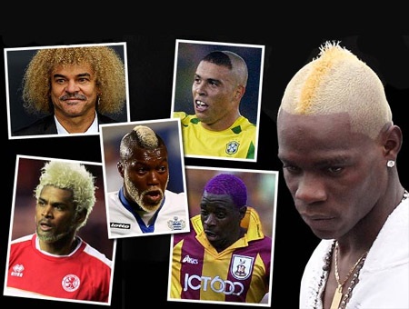 Những kiểu tóc “chẳng giống ai” của giới cầu thủ