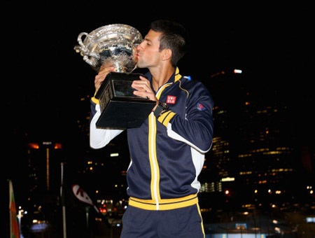 Djokovic có 6 danh hiệu Grand Slam sau 10 lần vào chơi ở chung kết