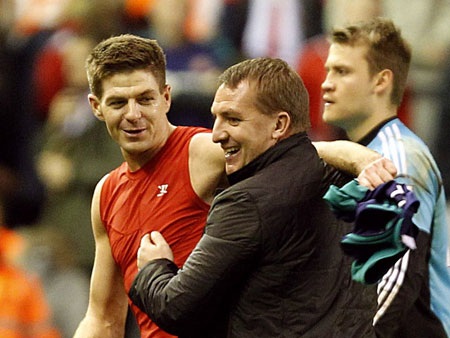 Chiến thắng tưng bừng 3-0 giúp thày trò Rodgers dễ thở hơn trên quãng đường tiến vào nhóm dẫn đầu