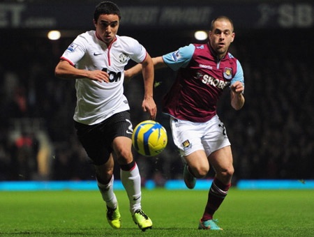 MU rất khó khăn mới cầm hòa được West Ham ở trận lượt đi