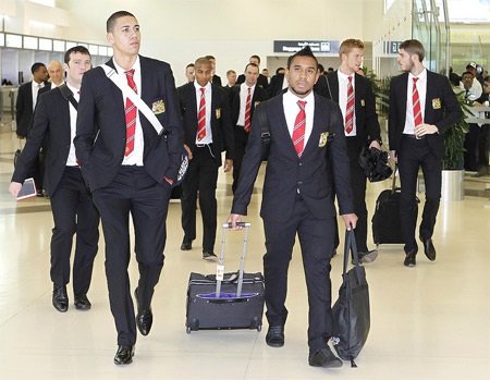 Anderson có vẻ là người nhiều đồ đạc nhất