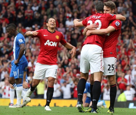 MU đã đè bẹp Wgian 4-0 ở trận lượt đi