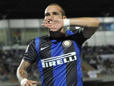 Inter Milan đồng ý bán Sneijder cho Galatasaray - 1 Inter đã đồng ý đổi Sneijder lấy 10 triệu euro