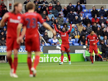 Cú đúp của Luakaku giúp West Brom dẫn trước Reading đến tận phút 80