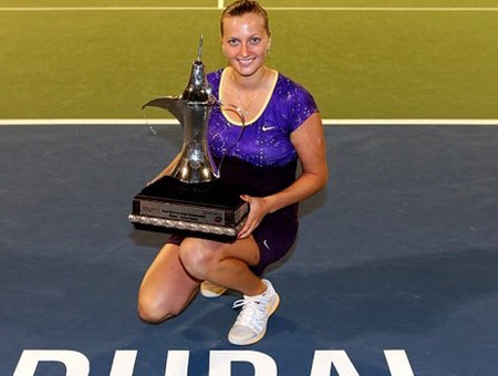 Kvitova lên ngôi "Nữ hoàng" tại Dubai Championships - 1 Kvito đã trở thành nhà vô địch của Dubai Championships