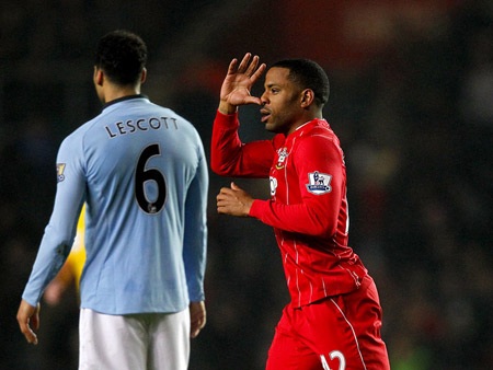 Man City thi đấu lép vế hoàn toàn trước Southampton