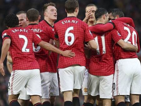 Bàn thắng ở mùa giải thứ 23 liên tiếp của Giggs