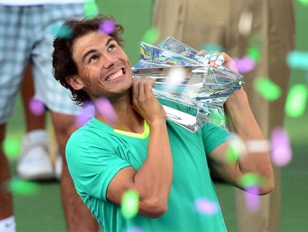 Chiến thắng đầu tiên của Nadal trên mặt sân cứng kể từ năm 2010