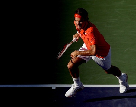 Nadal, Federer nhẹ nhàng vào vòng 4 - 3 Federer nhẹ nhàng tiến bước