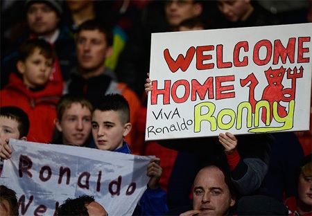 Các CĐVdành cho anh tình cảm tốt đẹp