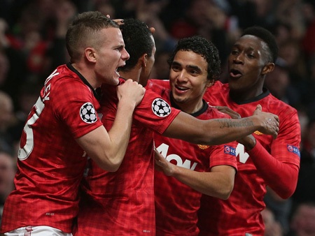 Công đầu phải thuộc về Nani, từ cú căng ngang đầy khó chịu của anh, MU đã có bàn thắng