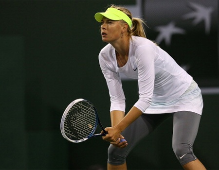 Sharapova lại thắng nhanh, Jankovic tạo cú sốc đầu tiên - 1 Sharapova đã có chiến thắng rất dễ dàng tại trận đầu tiên
