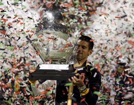 Djokovic lần thứ 4 đăng quang tại Dubai Championships - 1 Chiến thắng thứ 4 của Djokovic tại Dubai
