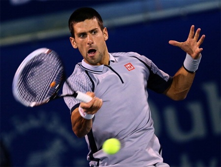 Djokovic lần thứ 4 đăng quang tại Dubai Championships - 2 Lối đánh của Nole đang rất ổn định