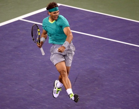 Nadal đã khá tốn sức mới loại được Gulbis