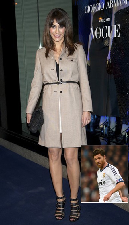 WAGs MU và Real Madrid: Đội hình nào chiến thắng? - 16 Nagore Aramburu - Xabi Alonso