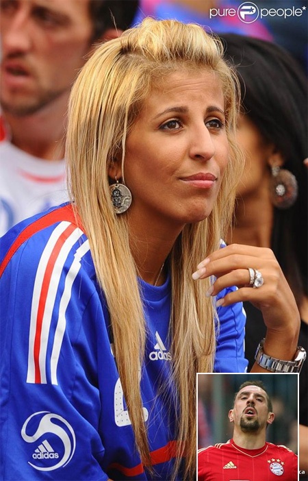 Wahiba Ribery - Frank Ribery