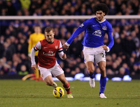 Arsenal và Everton đều đang quyết tâm vào tốp 4