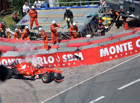Massa tiếp tục gặp tai nạn