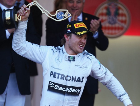 Rosberg đã có chiến thắng tại Monaco