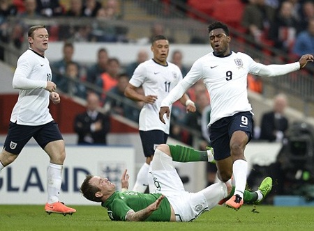 Tuyển Anh hòa bẽ bàng trước CH Ireland - 3 Sturridge lại vô duyên với tuyển Anh