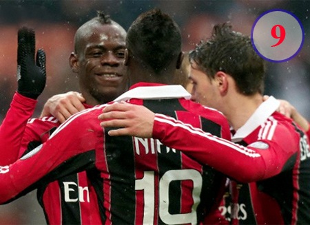 10 đội bóng có giá trị thương hiệu cao nhất thế giới - 9 10. Borussia Dortmund - Giá trị thương hiệu: 260 triệu $ - Tăng 15% - Xếp loại tín nhiệm: AA