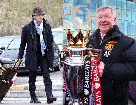 Ferguson & Mancini cùng “mất” việc: Đỉnh cao và vực sâu - 1 Ferguson và Mancini từng là đối thủ lớn trong 2 mùa giải
