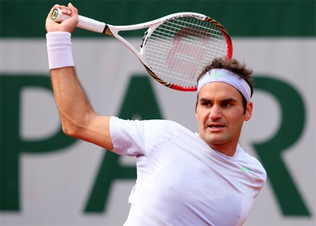 Federer thắng nhàn trước đối thủ người Ấn Độ - 1 Federer đã có chiến thắng dễ dàng để đi vào vòng 3