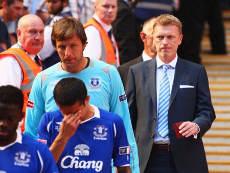 Moyes có một mối quan hệ tốt và khá thân thiết với Ferguson