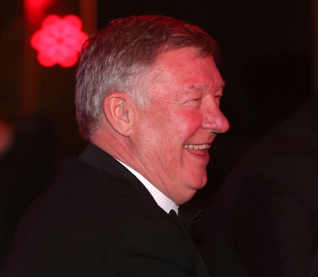 Ferguson khá vui vẻ trong buổi tổng kết cuối cùng của ông cùng MU trên cương vị thuyền trưởng