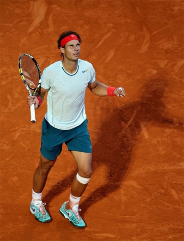 Nadal đã rất vất vả mới loại được Ferrer