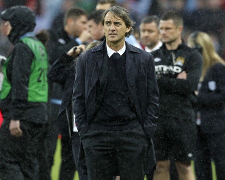 Thất bại này khiến tương lai của Mancini càng thêm bất định