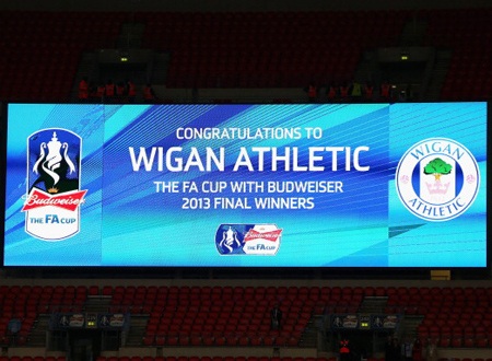 Nhà vô địch của FA Cup đã gọi tên Wigan