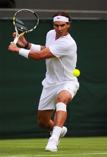 Rafael Nadal tiếp tục ôm hận tại Wimbledon - 3 Nadal đã không có được phong độ tốt ở trận đầu